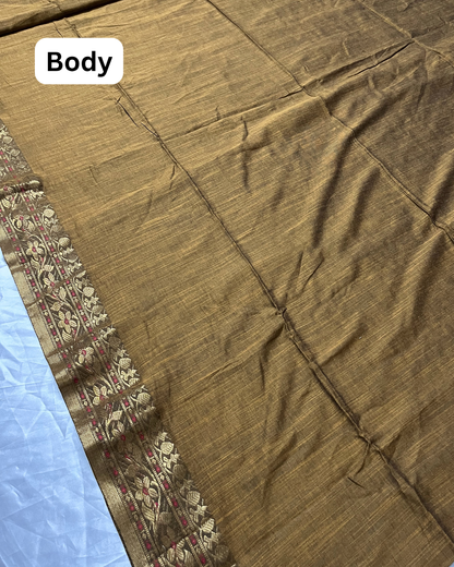 Premium Handloom Kadhi Cotton Saree
