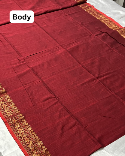 Premium Handloom Kadhi Cotton Saree