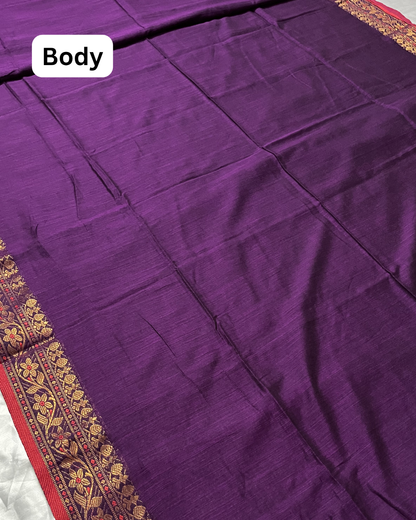Premium Handloom Kadhi Cotton Saree
