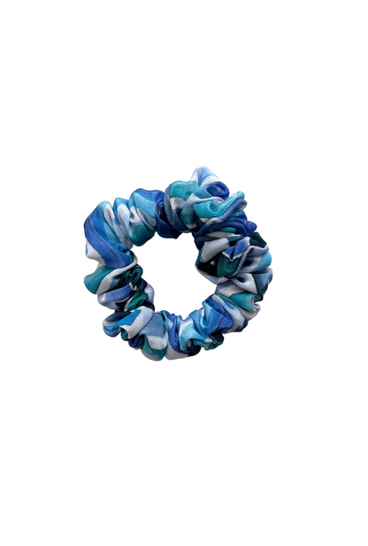 Tide - Skinny Satin Scrunchie