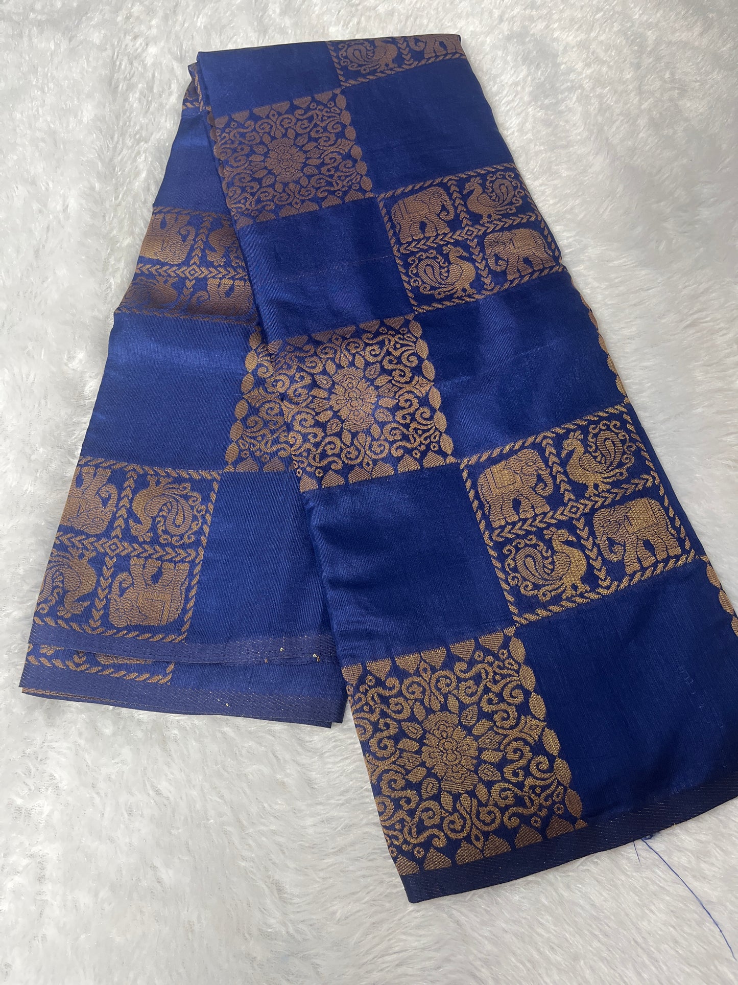 Semi linen saree