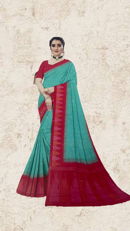 Handloom cotton saree