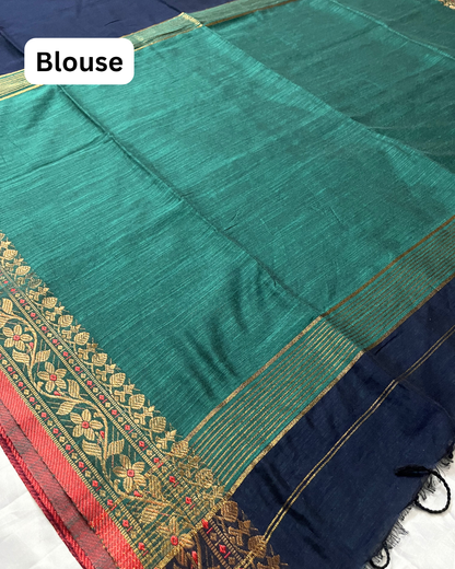 Premium Handloom Kadhi Cotton Saree