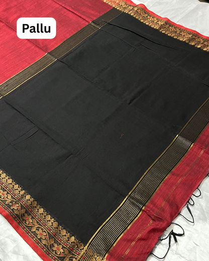 Premium Handloom Kadhi Cotton Saree