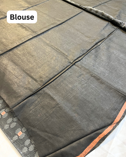 Munga linen silk saree