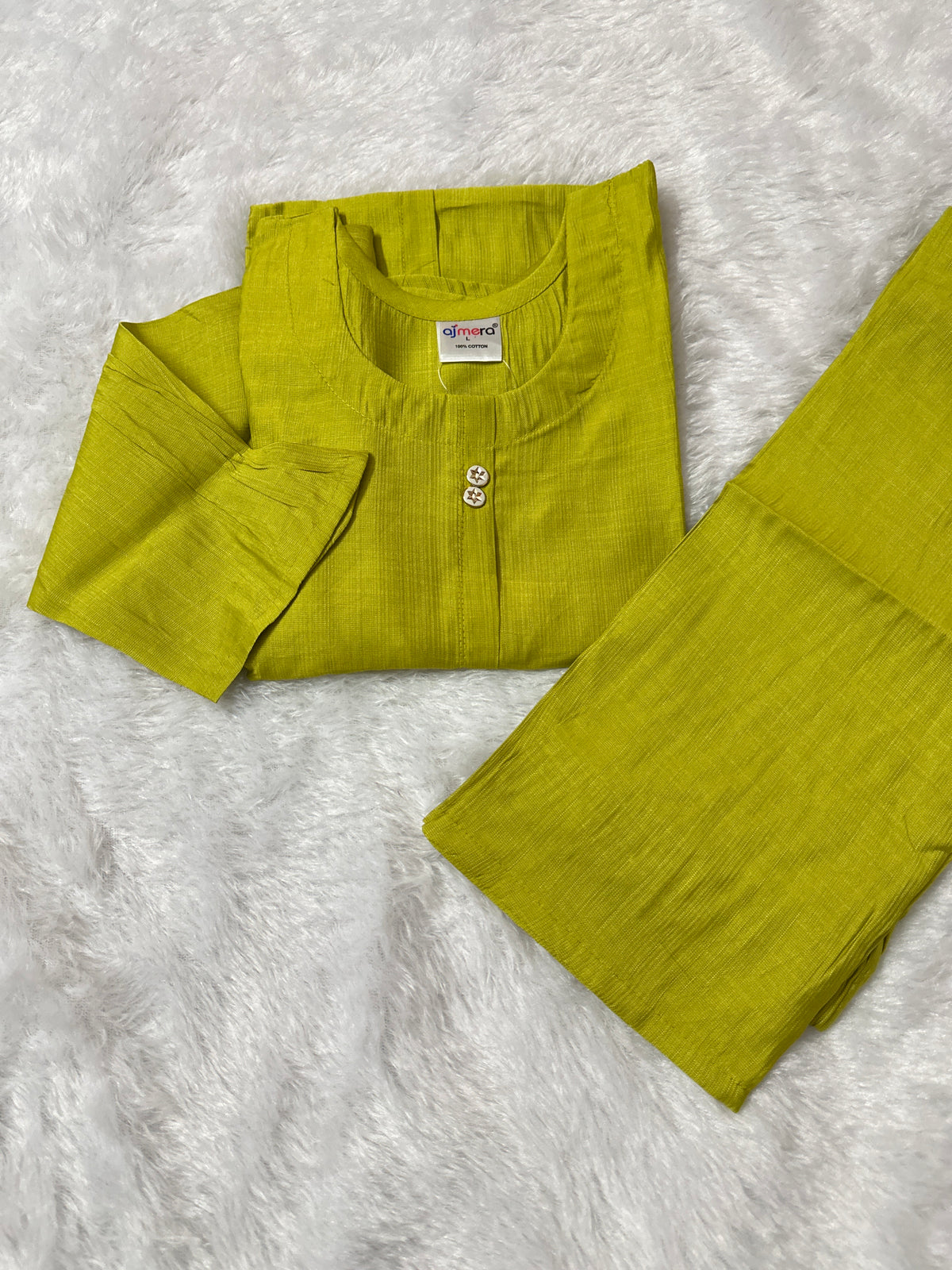 Rayon 2 piece kurti set