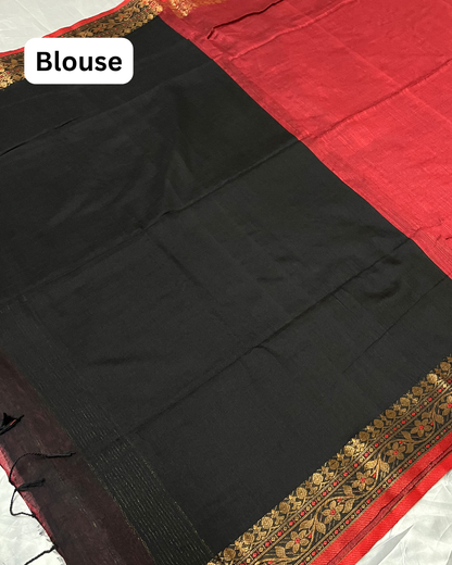 Premium Handloom Kadhi Cotton Saree