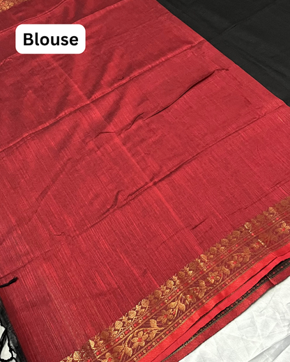 Premium Handloom Kadhi Cotton Saree