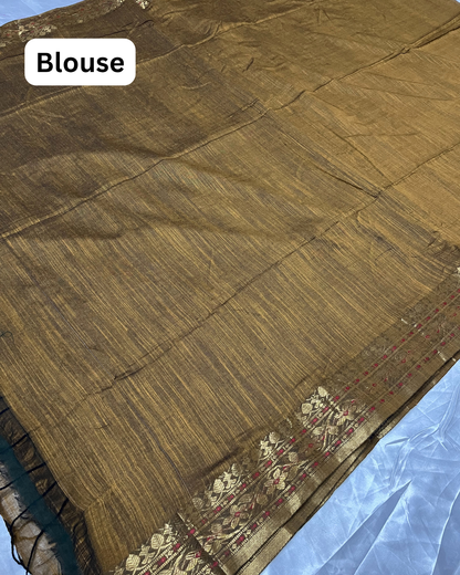 Premium Handloom Kadhi Cotton Saree