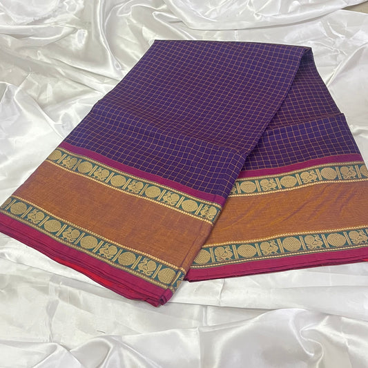 Handloom Chettinad Cotton Saree