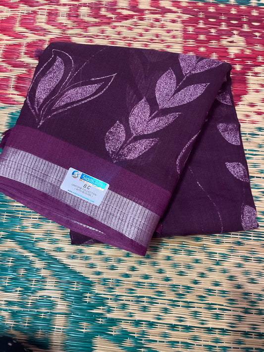 Linen Saree