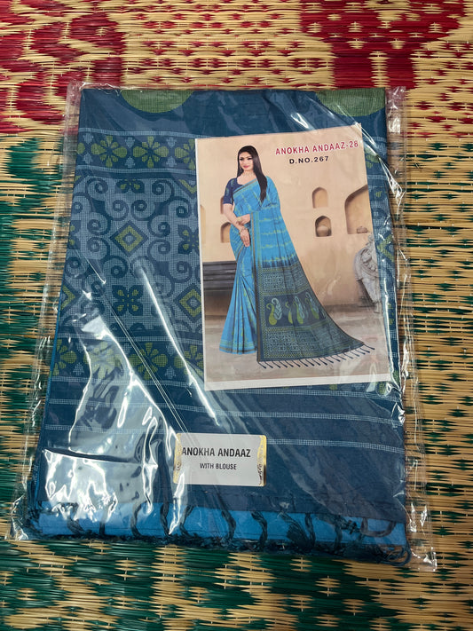 Handloom cotton saree