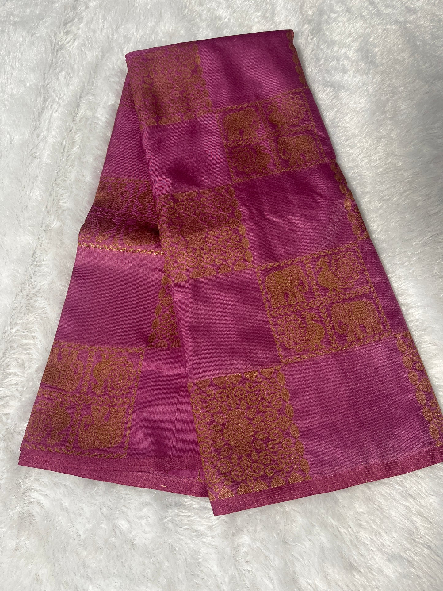 Semi linen saree