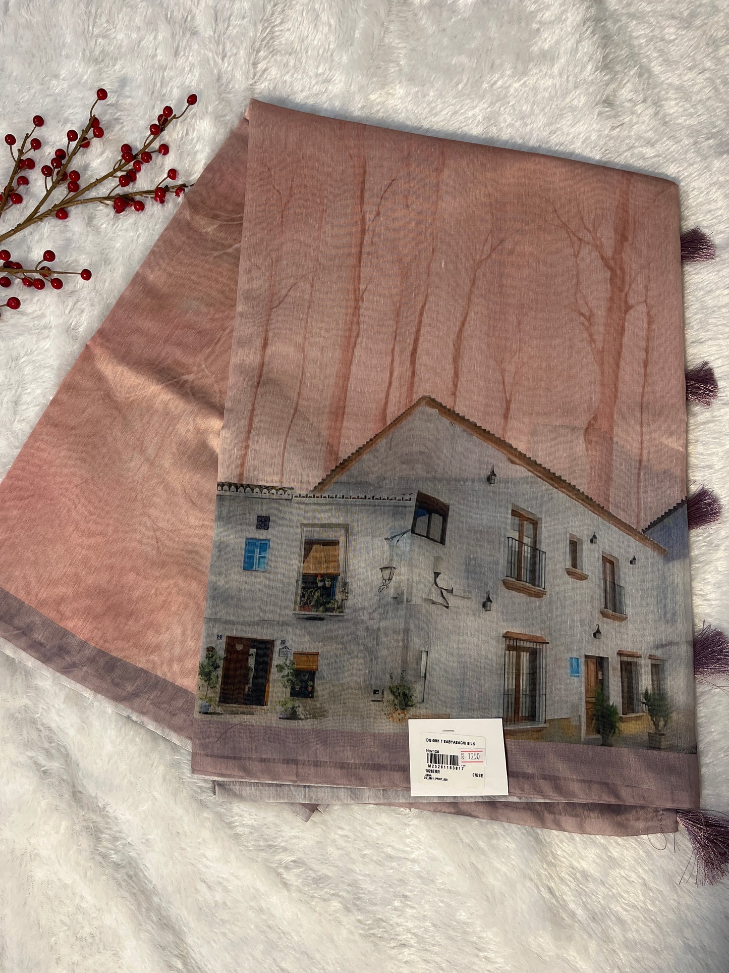 Chanderi cotton saree