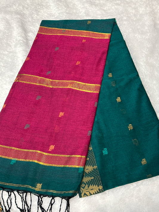 Handloom Silk cotton saree