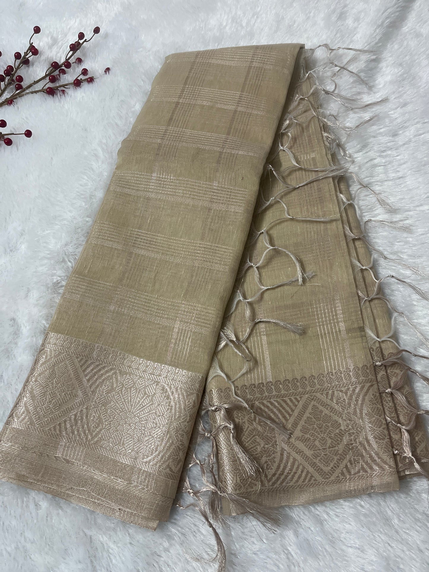 Tissue saree