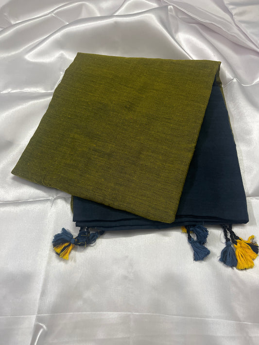 Khadi cotton saree