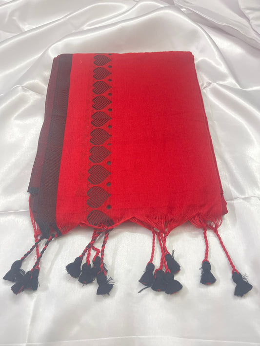 Khadi cotton saree