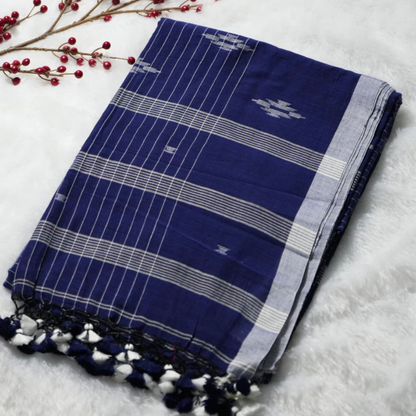 Handloom Bengal cotton saree