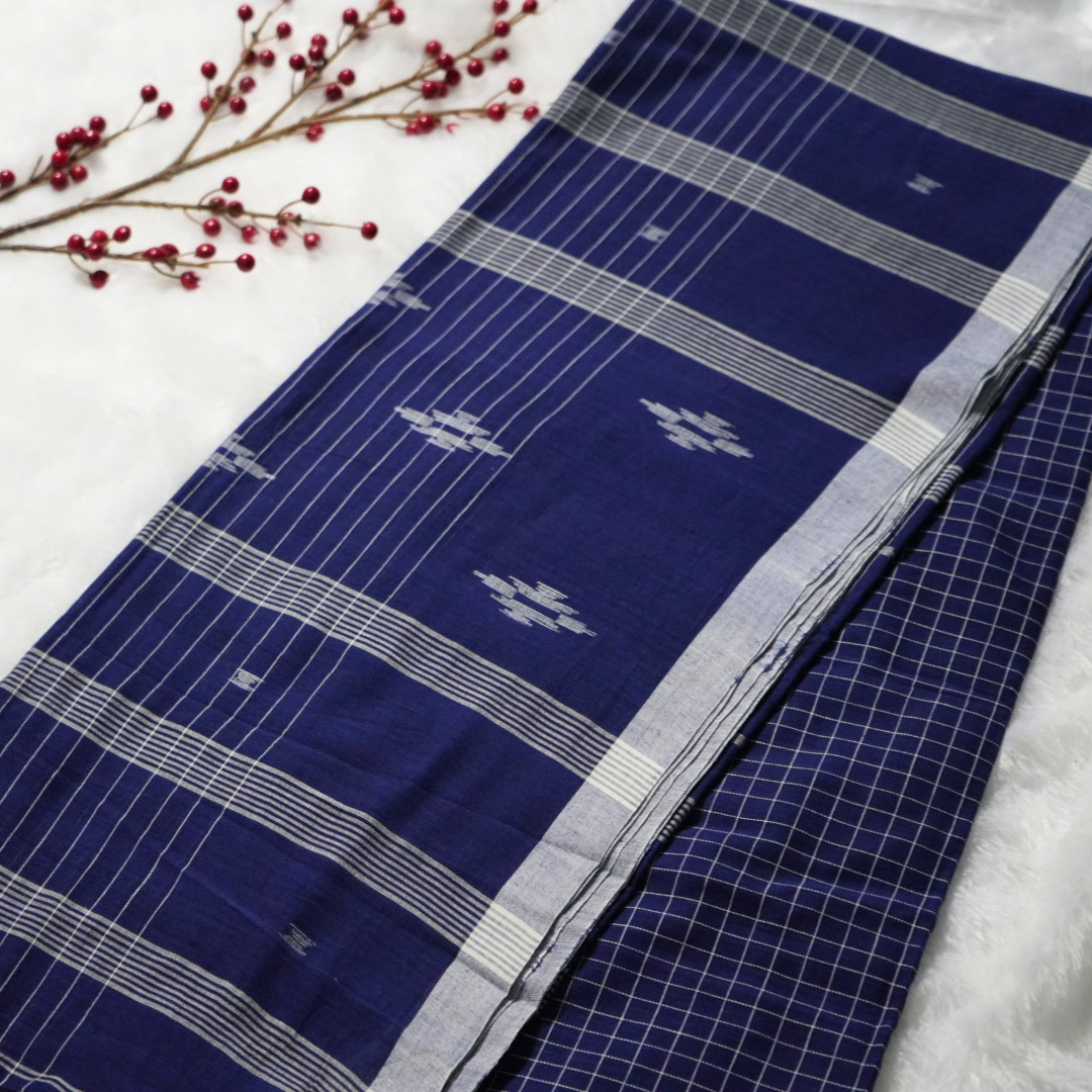 Handloom Bengal cotton saree
