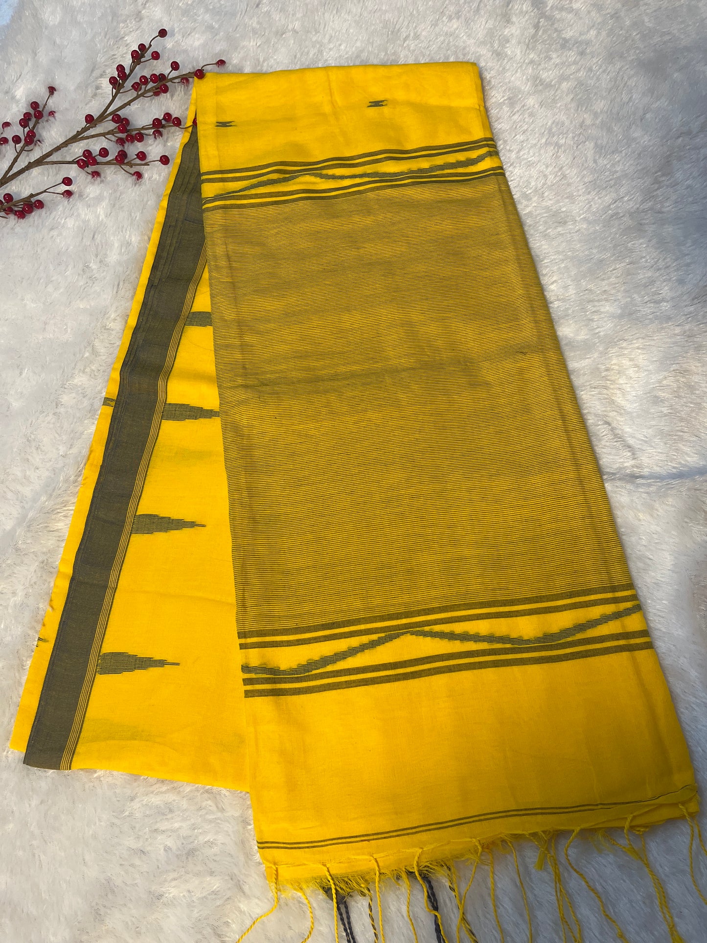 Handloom Bengal cotton saree