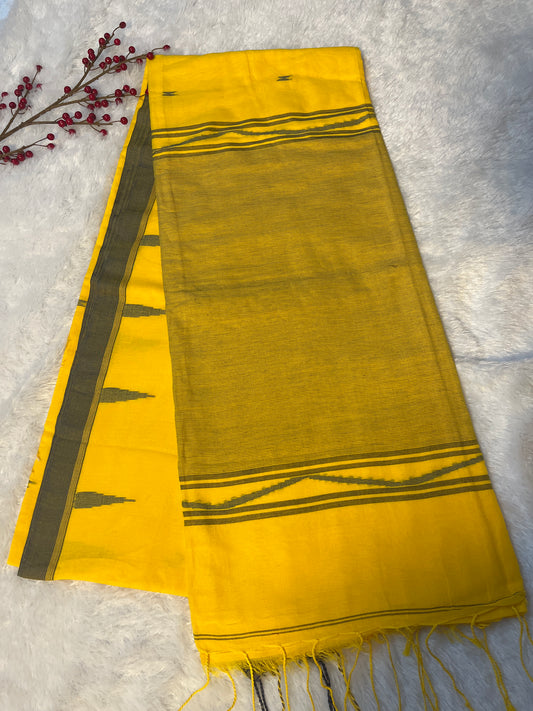 Handloom Bengal cotton saree