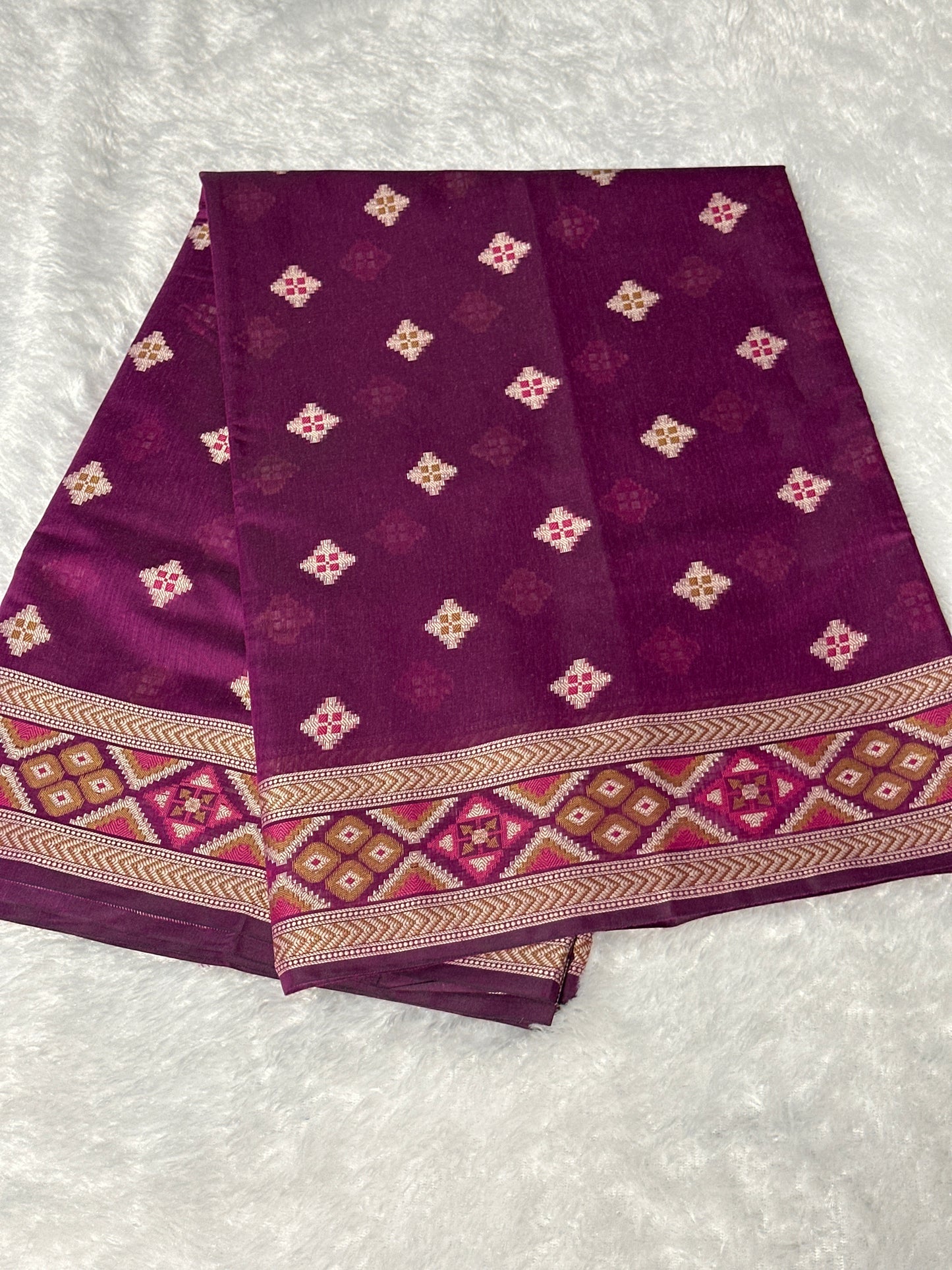 Pure Cotton embroidered saree