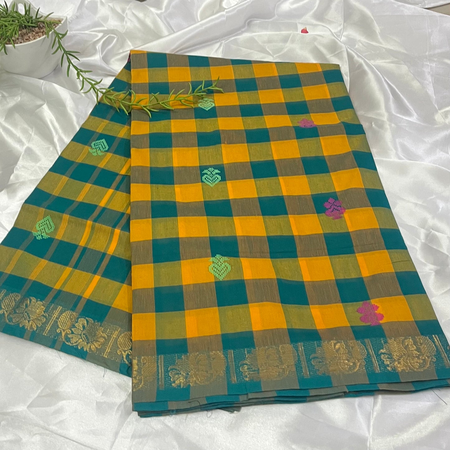 Chettinad Cotton Saree