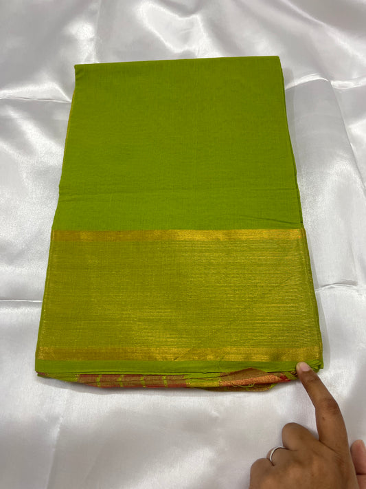 Faux cotton saree