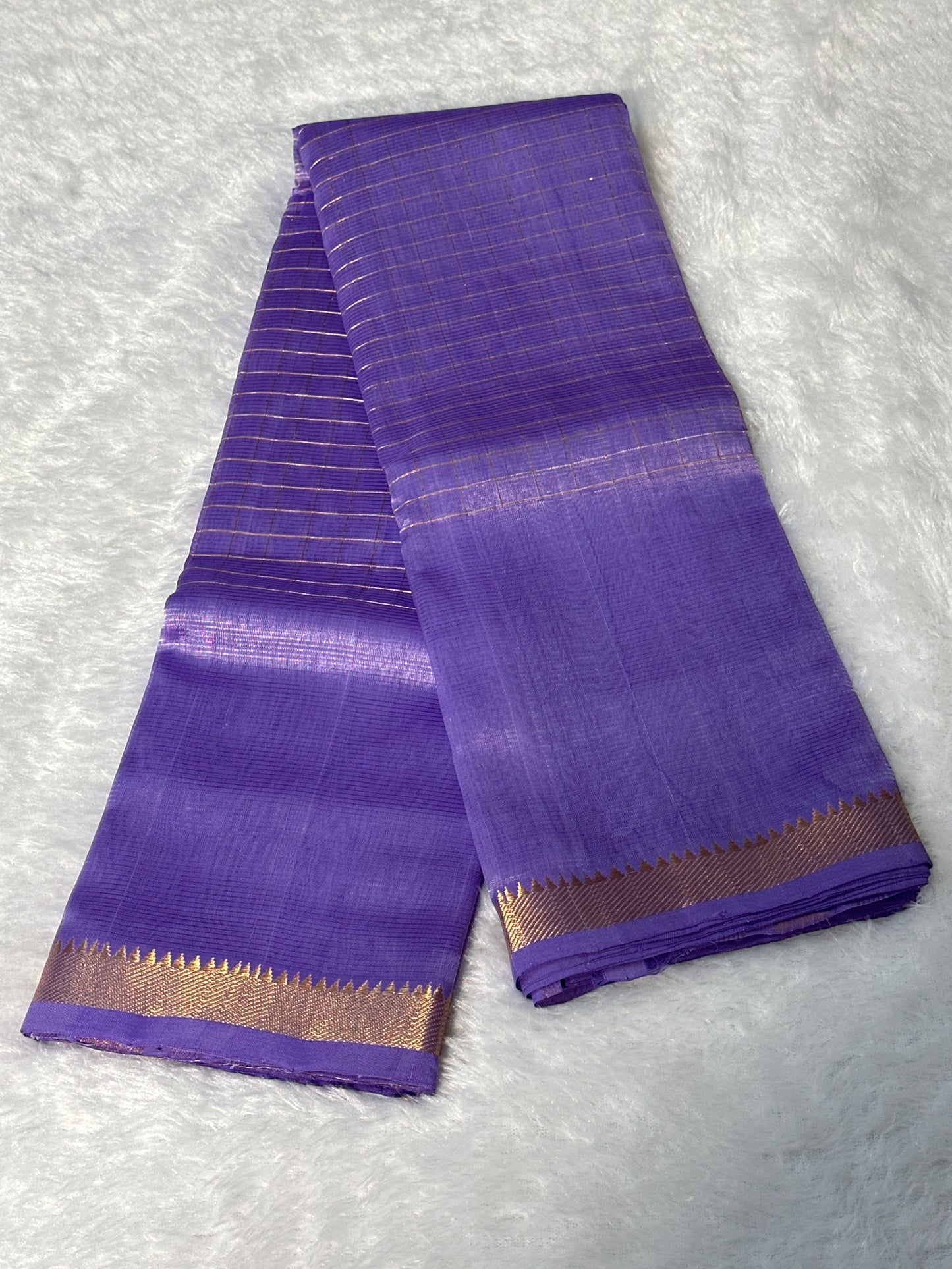 Handloom Mangalagiri Silk Cotton saree