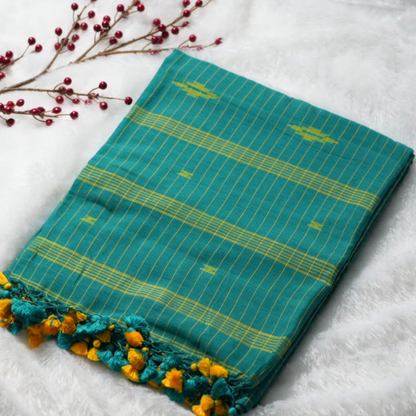Handloom Bengal cotton saree