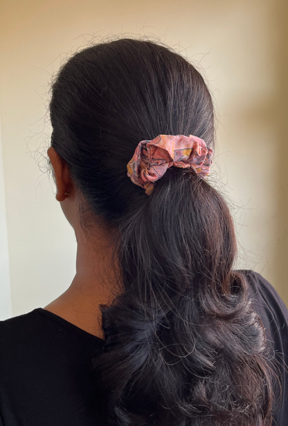 Cupcake - Regular cotton scrunchie