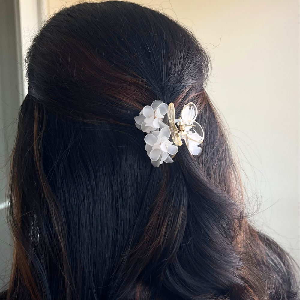 Floral Hair Claw