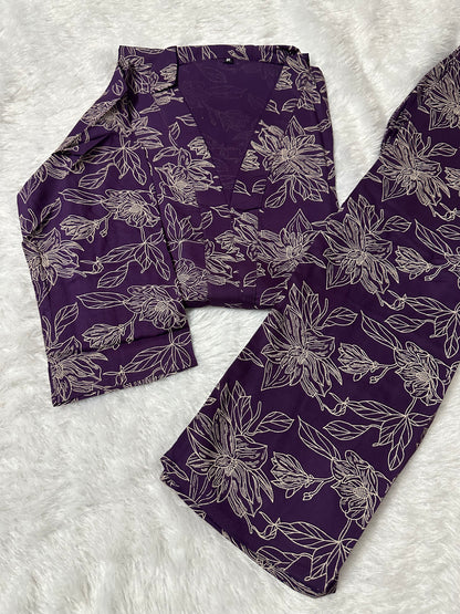 Pure Cotton short top two piece co-ord set
