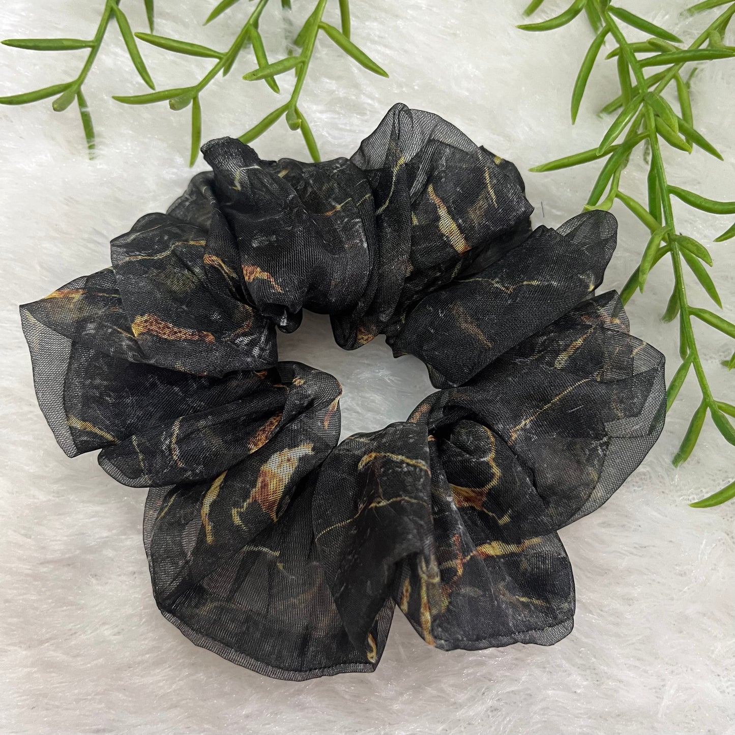 Mystique - Organza large scrunchie