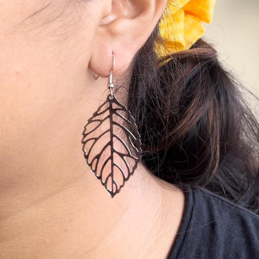 Silver Leaf Ear Drop