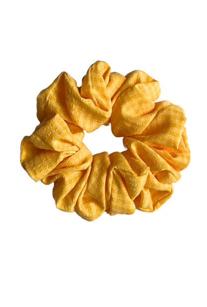 Sunshine - Large georgette scrunchie