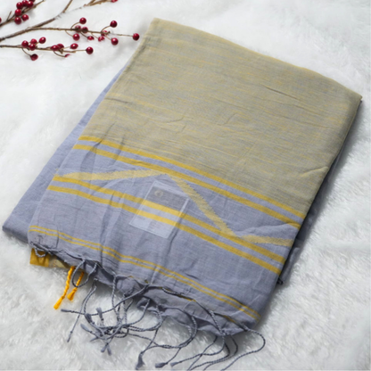 Handloom Bengal cotton saree