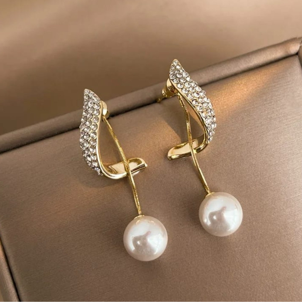 Pearl Tassel Earring