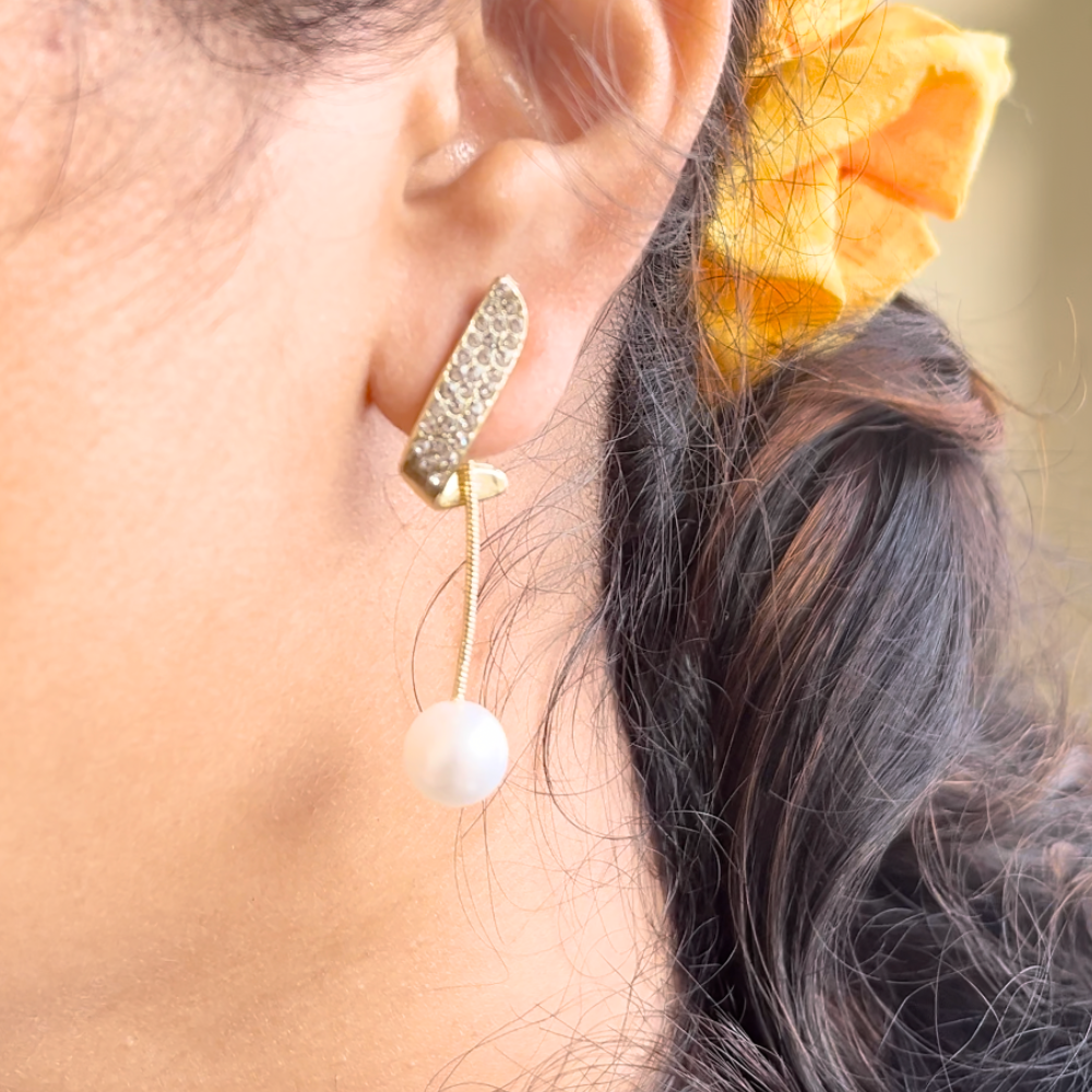 Pearl Tassel Earring