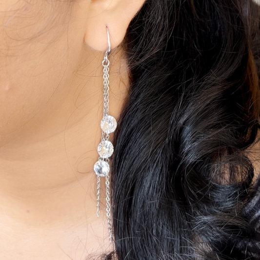 Silver Dangle Earrings