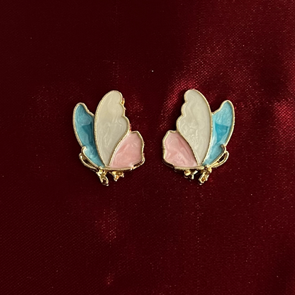 Lovely Butterfly Stud