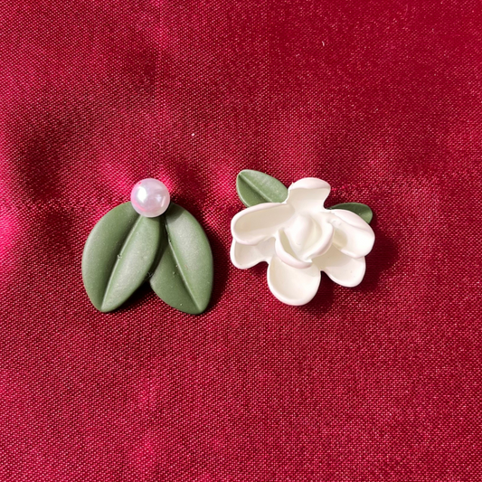 Blossom & Leaf Fusion Stud