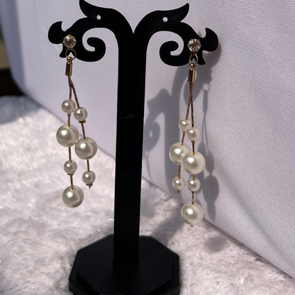 Pearl Cascade Earring