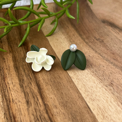 Blossom & Leaf Fusion Stud