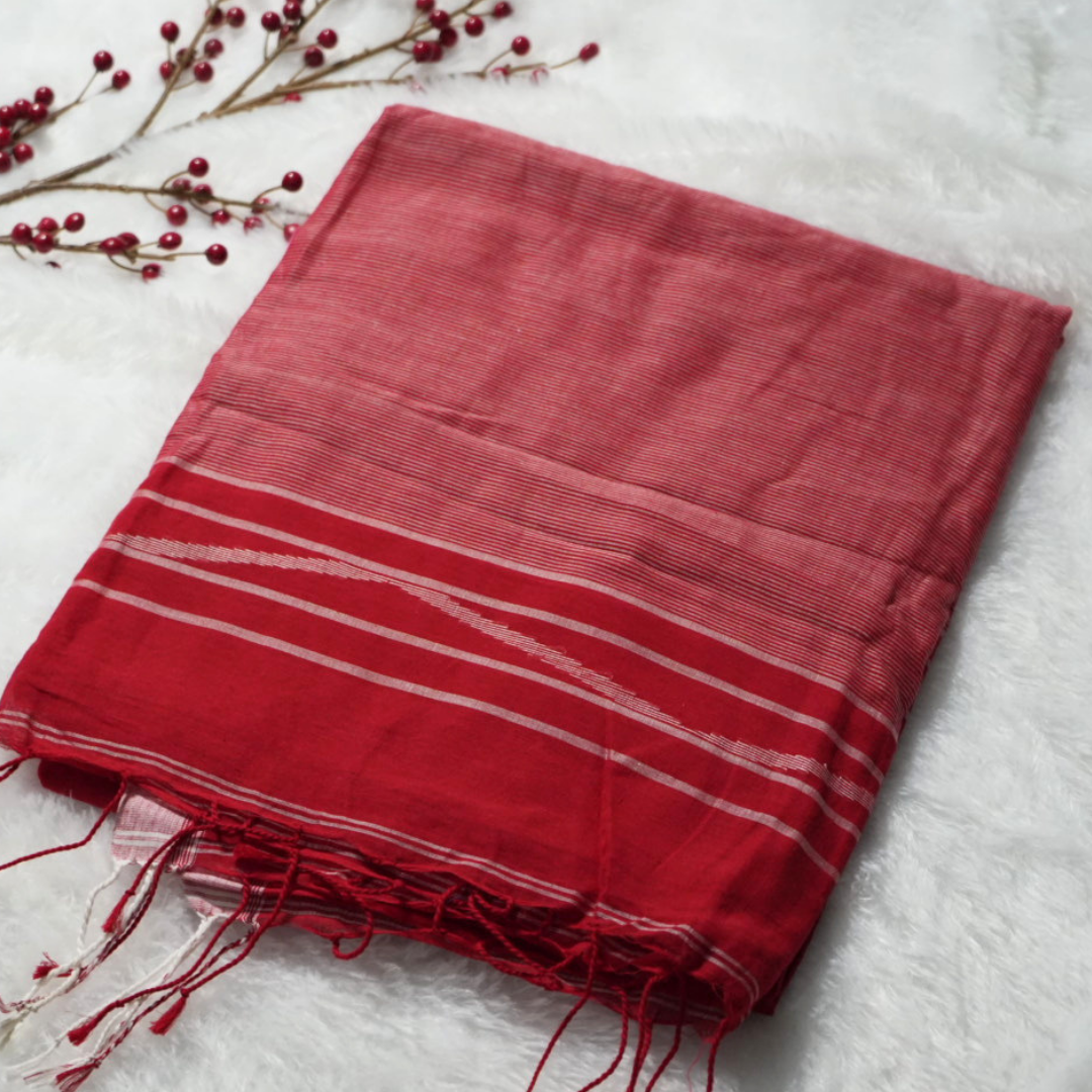 Handloom Bengal cotton saree
