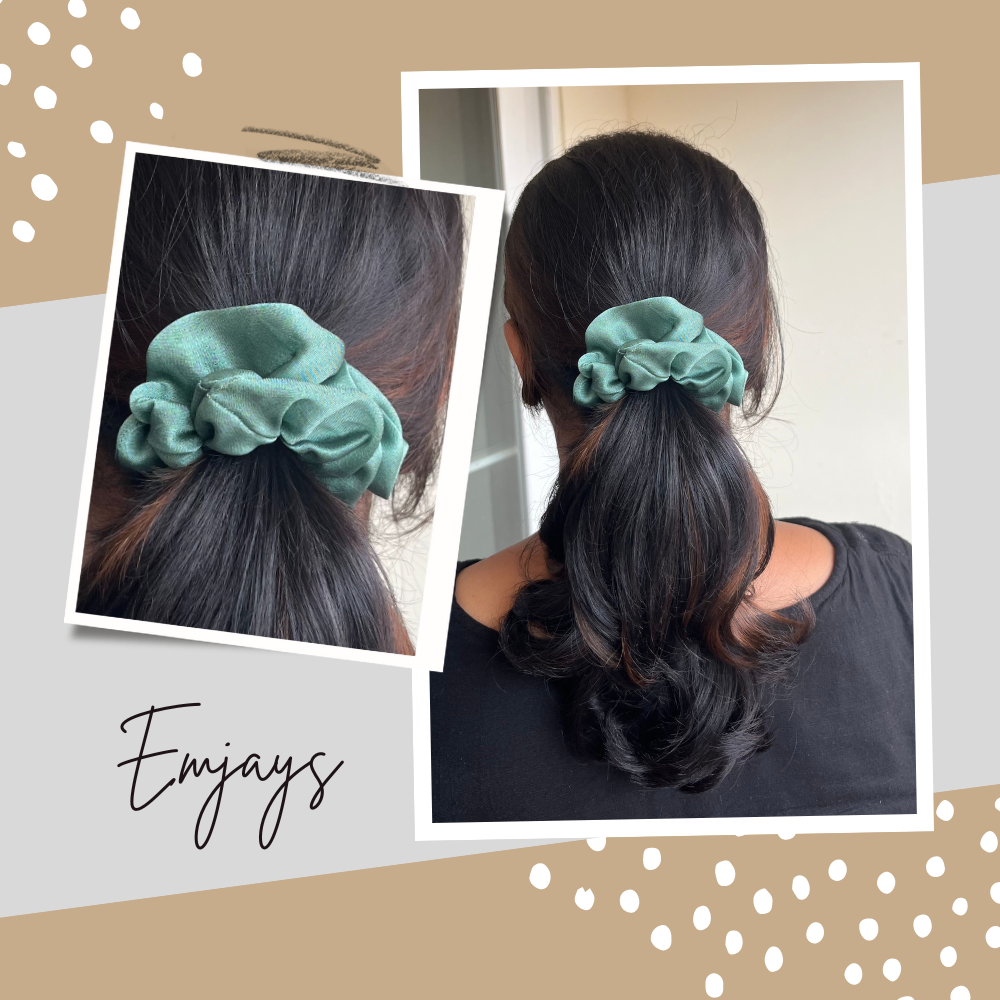 Regular Georgette Scrunchie - Pack of 3