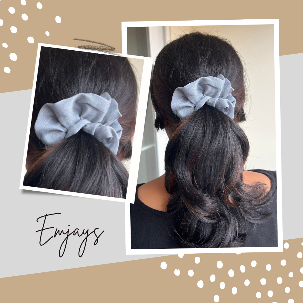 Regular Georgette Scrunchie - Pack of 3