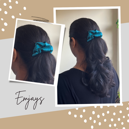 Regular Satin Scrunchie - Pack of 3