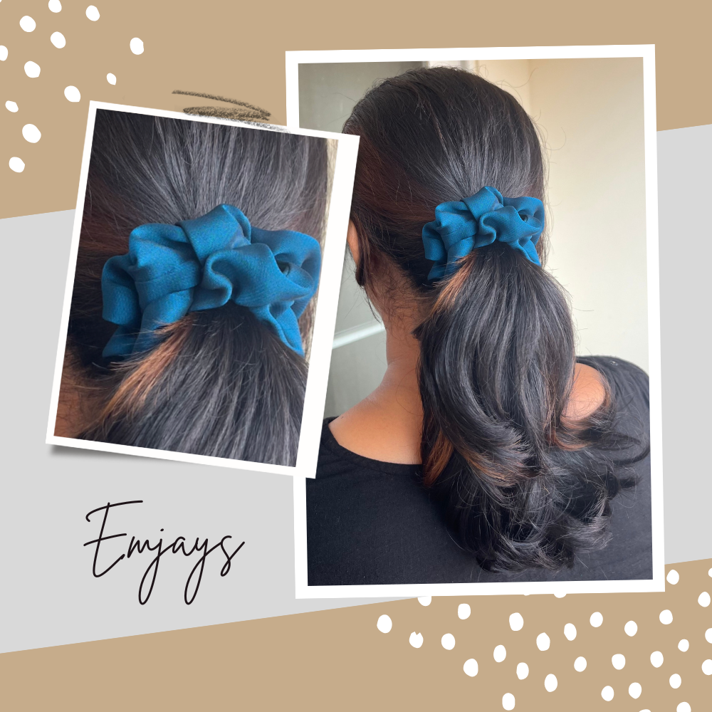 Regular Georgette Scrunchie - Pack of 3